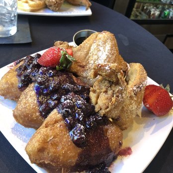 Upper Kirby Bistro - stuffed blueberry waffles & wings - New American Near Me - Houston, Texas Upper Kirby Bistro - stuffed blueberry waffles & wings - New American Near Me - Houston, Texas