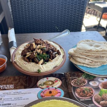 Aladdin Cafe - Chicken Hummus with Shawerma - Mediterranean Near Me - San Diego, California Aladdin Cafe - Chicken Hummus with Shawerma - Mediterranean Near Me - San Diego, California