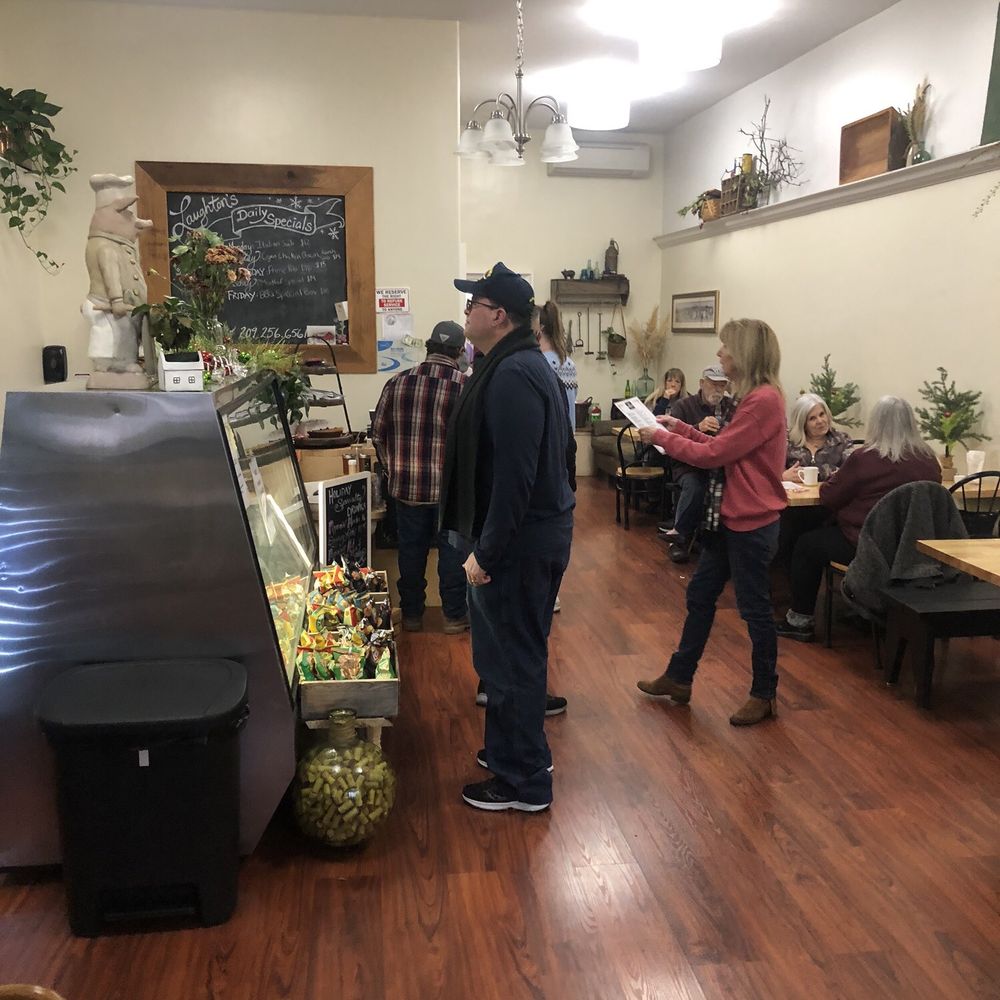 Laughton's Deli - People waiting for fantastic food! - Delis Near Me - Jackson, California