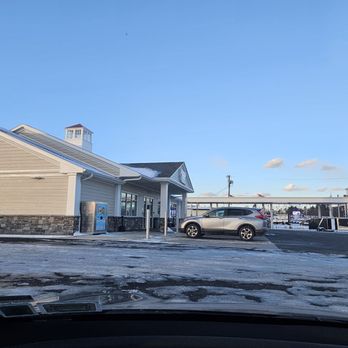 Stewart's Shops - Exterior view from the Tesla Superchargers in their lot - Gas Stations Near Me - Latham, New York Stewart's Shops - Exterior view from the Tesla Superchargers in their lot - Gas Stations Near Me - Latham, New York