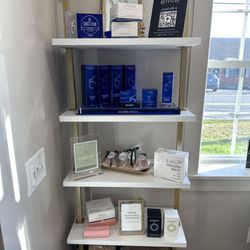 The Refinery - Open shelving ZO products, absolutely the best I've used!