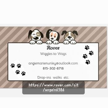 Rover Wiggles to Wags - QRcode - Dog Walkers Near Me - Plainfield, Illinois Rover Wiggles to Wags - QRcode - Dog Walkers Near Me - Plainfield, Illinois
