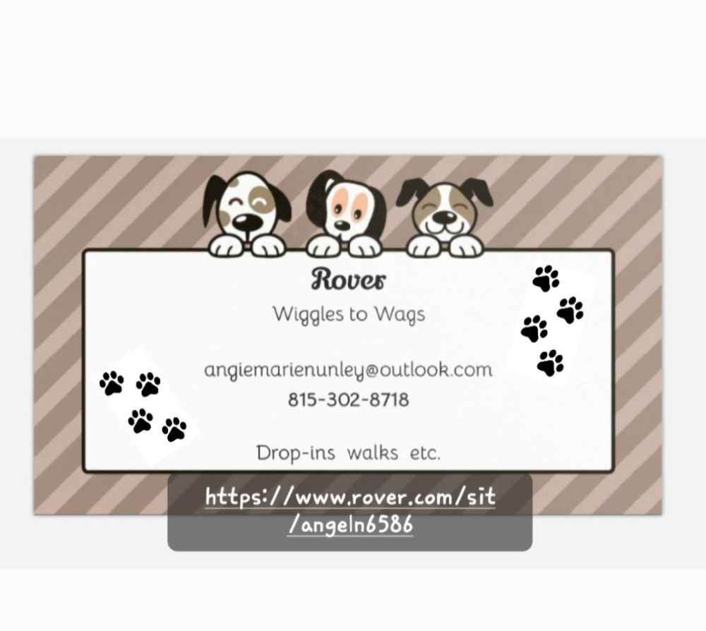 Rover Wiggles to Wags Logo
