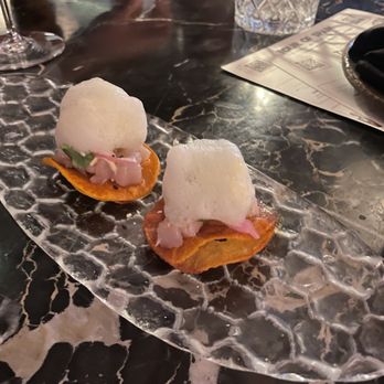 MAD - Hamachi tostada (2 orders) - HRW 2023 - Spanish Near Me - Houston, Texas MAD - Hamachi tostada (2 orders) - HRW 2023 - Spanish Near Me - Houston, Texas