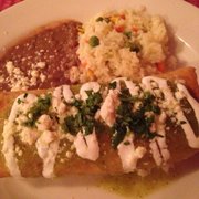 Photo of Alebrijes Mexican Delicacies - Kingston, NY, United States. Carnitas chimichanga