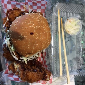 Fat Ninja Bite - Chicken katsu burger - Japanese Near Me - Toronto, Ontario Fat Ninja Bite - Chicken katsu burger - Japanese Near Me - Toronto, Ontario
