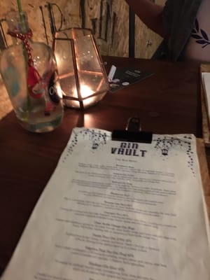 Menu photo 4 The Gin Vault Birmingham, XWM