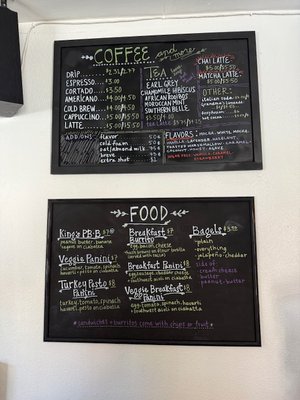 Menu photo 2 King Coffee Tempe, AZ