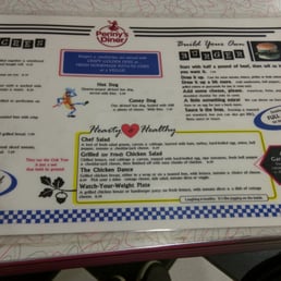 Side one of menu Side one of menu