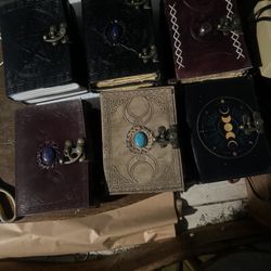 Arbor House Floral - Leather bound handmade recycled paper journals have arrived