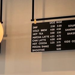 Sheepgate Coffee - Menu