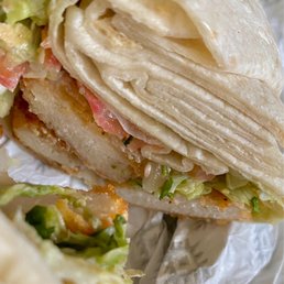 Crispy Chicken Burrito