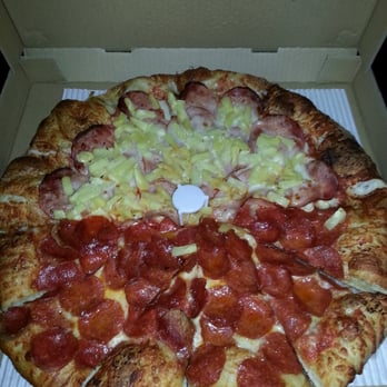 Pizza Factory - Half Hawaiian and half pepperoni pizza to-go - Pizza Near Me - Sparks, Nevada Pizza Factory - Half Hawaiian and half pepperoni pizza to-go - Pizza Near Me - Sparks, Nevada
