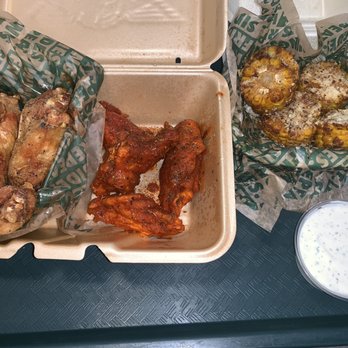 Wingstop - Corn instead of fries Ranch - Chicken Wings Near Me - Costa Mesa, California Wingstop - Corn instead of fries Ranch - Chicken Wings Near Me - Costa Mesa, California