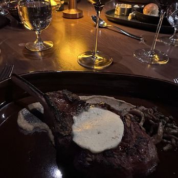 Ramsay's Kitchen at The Silver Legacy - Veal chop - American Near Me - Reno, Nevada Ramsay's Kitchen at The Silver Legacy - Veal chop - American Near Me - Reno, Nevada