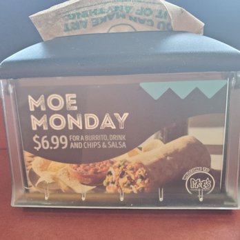 Moe's Southwest Grill - Interesting deal. - Tex-Mex Near Me - Gainesville, Virginia