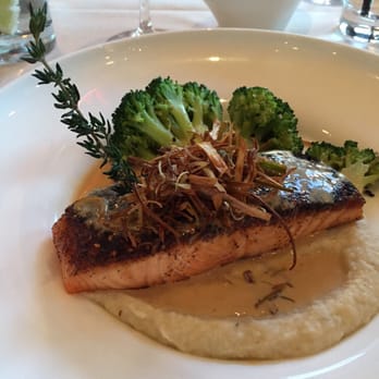 Cafe Nuovo - Salmon dinner - tastes as good as it looks! - New American Near Me - Providence, Rhode Island Cafe Nuovo - Salmon dinner - tastes as good as it looks! - New American Near Me - Providence, Rhode Island