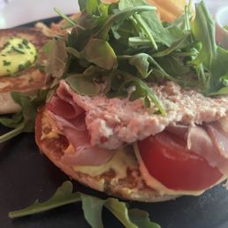 Winslows "BLT". Lobster, prosciutto, lemon garlic aioli Winslows "BLT". Lobster, prosciutto, lemon garlic aioli