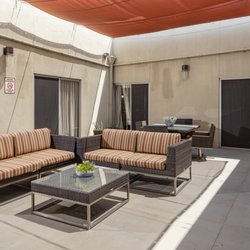 Burbank Healthcare & Rehabilitation Center - One of our outdoor patio spaces