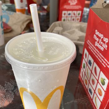 McDonald's - a drink in a plastic cup with a straw - Burgers Near Me - Bloomfield Hills, Michigan