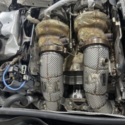 Terminal 15 Autocare - Downpipes installed for e63s Amg