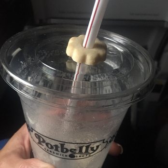 Potbelly - An added treat with their shakes... had 2 originally but I ate one before this photo - Fast Food Near Me - Dulles, Virginia Potbelly - An added treat with their shakes... had 2 originally but I ate one before this photo - Fast Food Near Me - Dulles, Virginia