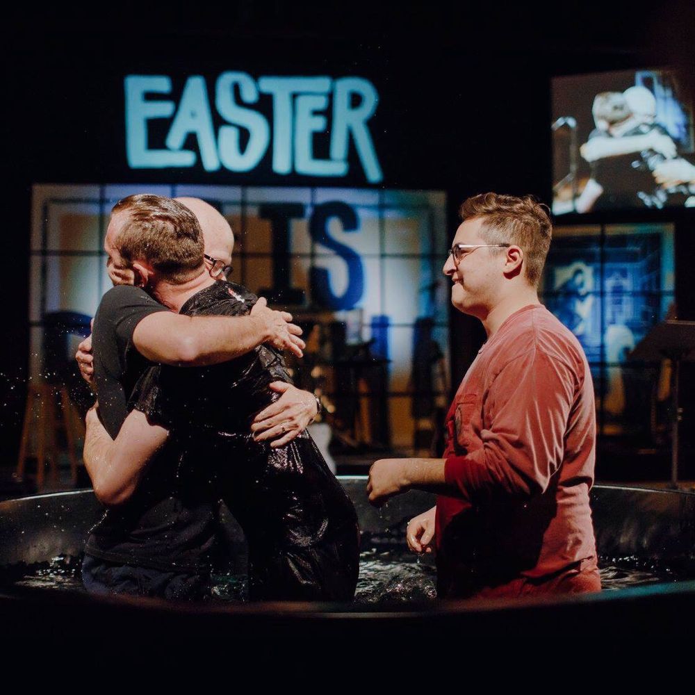 Midtown Fellowship - Downtown - I was baptized at Midtown in 2018 by my father (left) and my Lifegroup leader (not left) - Churches Near Me - Columbia, South Carolina Midtown Fellowship - Downtown - I was baptized at Midtown in 2018 by my father (left) and my Lifegroup leader (not left) - Churches Near Me - Columbia, South Carolina