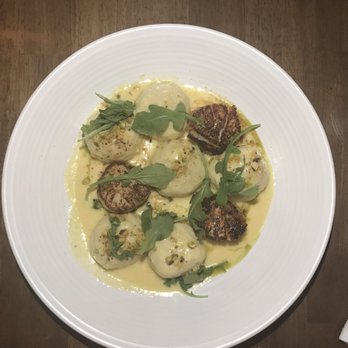OLIVIA - Gnudi add scallops - Italian Near Me - Tampa, Florida OLIVIA - Gnudi add scallops - Italian Near Me - Tampa, Florida