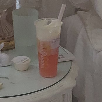 Happy Lemon Carlsbad - B4. Strawberry Green Tea with Salted Cheese (Large) - Bubble Tea Near Me - Carlsbad, California Happy Lemon Carlsbad - B4. Strawberry Green Tea with Salted Cheese (Large) - Bubble Tea Near Me - Carlsbad, California