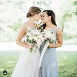 Bride & Bridesmaid