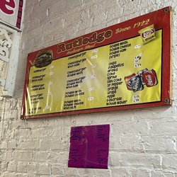Rutledge Hamburger Stand - Menu