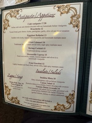 Menu photo 2 L'incontro Lake Wales, FL