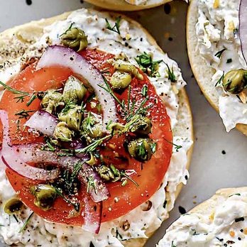 Bodega South Main - Toasted bagel with smoked salmon smear. - Grocery Near Me - Fort Worth, Texas
