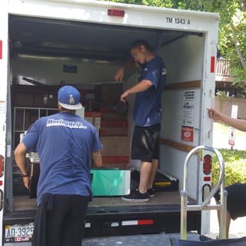 Moving Professionals - The unloading. - Movers Near Me
