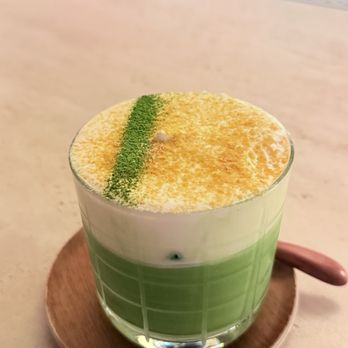 Shoji - Matcha with soybean powder - Cocktail Bars Near Me - San Francisco, California Shoji - Matcha with soybean powder - Cocktail Bars Near Me - San Francisco, California