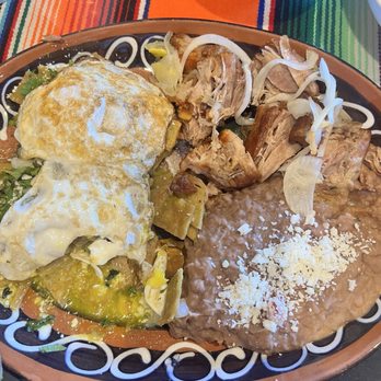 El Canario Carnitas - Chilaquiles with carnitas - Mexican Near Me - Temecula, California