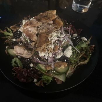 Territory Kitchen and Bar - BlackBerry salad plus chicken - New American Near Me - Denver, Colorado