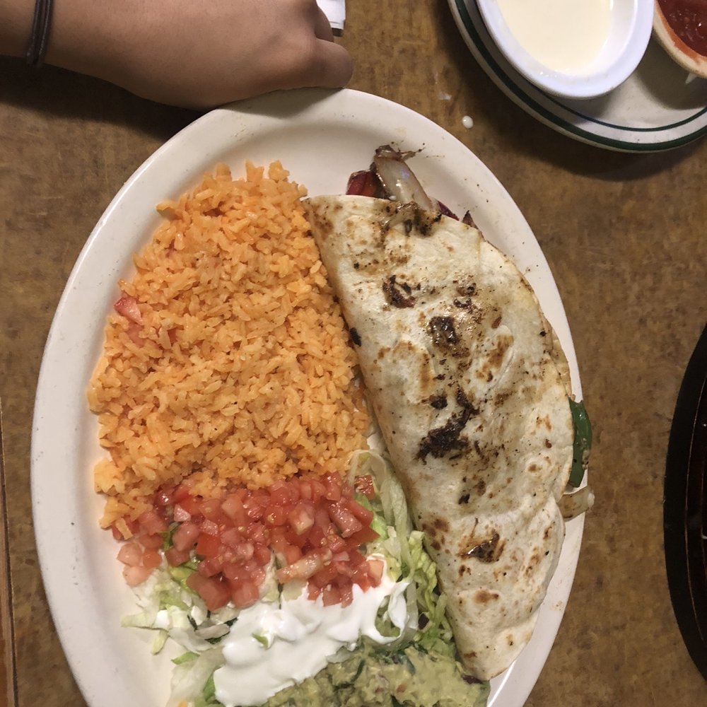 Taqueria La Tradicional - Texan quesadilla, was STUFFED con pello y carne y el camarón. SOOO GOOD - Mexican Near Me - Forest, Virginia Taqueria La Tradicional - Texan quesadilla, was STUFFED con pello y carne y el camarón. SOOO GOOD - Mexican Near Me - Forest, Virginia