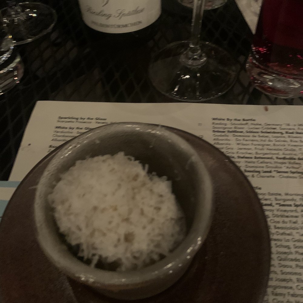 Beholder - Ice cream with grated Parmesan Regiano on top. Think salted carmel. Sweet and salty. - New American Near Me - Indianapolis, Indiana Beholder - Ice cream with grated Parmesan Regiano on top. Think salted carmel. Sweet and salty. - New American Near Me - Indianapolis, Indiana