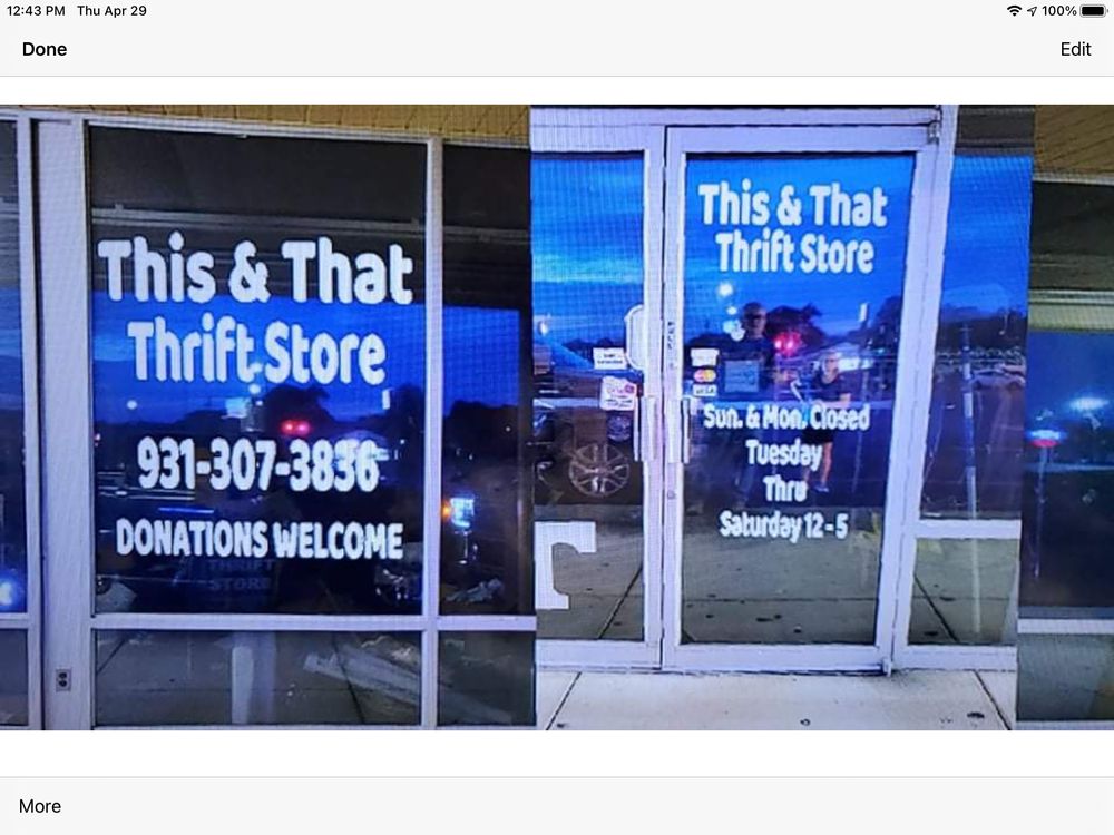 THIS & THAT THRIFT STORE Updated July 2024 2118 Decherd Blvd