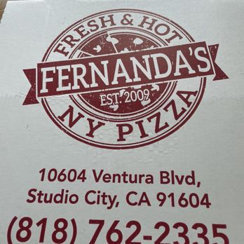Fernanda's NY Pizza - Pizza Near Me - Studio City, California