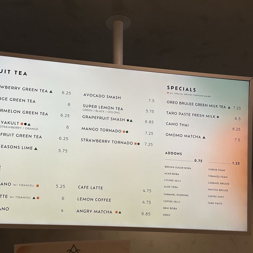 OMOMO Tea Shoppe - Menu - Bubble Tea Near Me - Brea, California OMOMO Tea Shoppe - Menu - Bubble Tea Near Me - Brea, California
