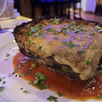 Chef George Eats - Vegan moussaka - Caterers Near Me