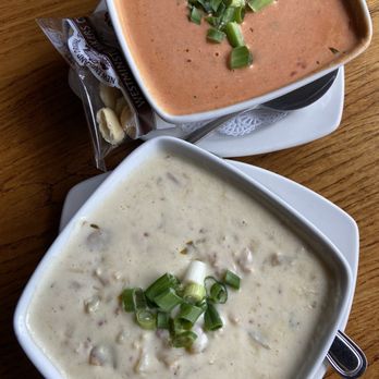 Black Rabbit Bar & Grille - Clam Chowder and Tomato Basil soups - New American Near Me - Lakeville, Connecticut