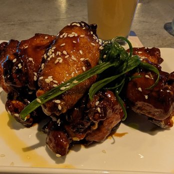 Cruz Kitchen & Taps - Wings with Mongolian BBQ sauce - Asian Fusion Near Me - Santa Cruz, California Cruz Kitchen & Taps - Wings with Mongolian BBQ sauce - Asian Fusion Near Me - Santa Cruz, California
