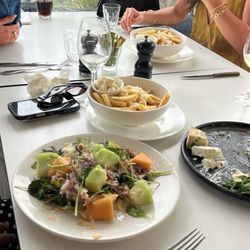Vino Vino - Melon salad and truffle Parmesan fries