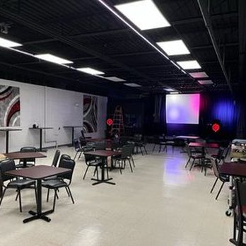 Crumbs Venue Space - a large room with tables and chairs - Desserts Near Me - Mount Holly Springs, Pennsylvania Crumbs Venue Space - a large room with tables and chairs - Desserts Near Me - Mount Holly Springs, Pennsylvania
