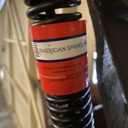 The spring they should have installed that I just paid $400 to another company to install
