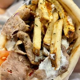Beef/lamb Gyro Pita