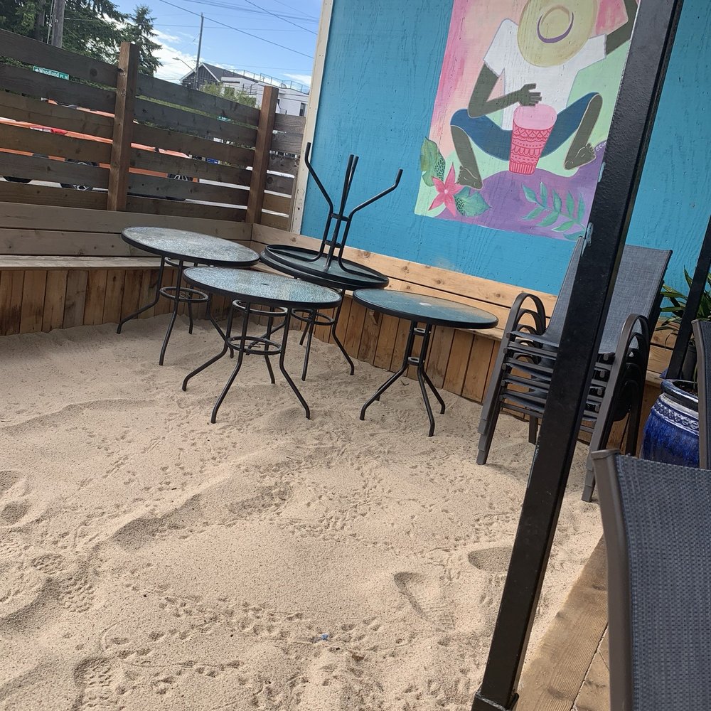 Bongos - Sandbox with toys for the kids to play - Cuban Near Me - Seattle, Washington Bongos - Sandbox with toys for the kids to play - Cuban Near Me - Seattle, Washington